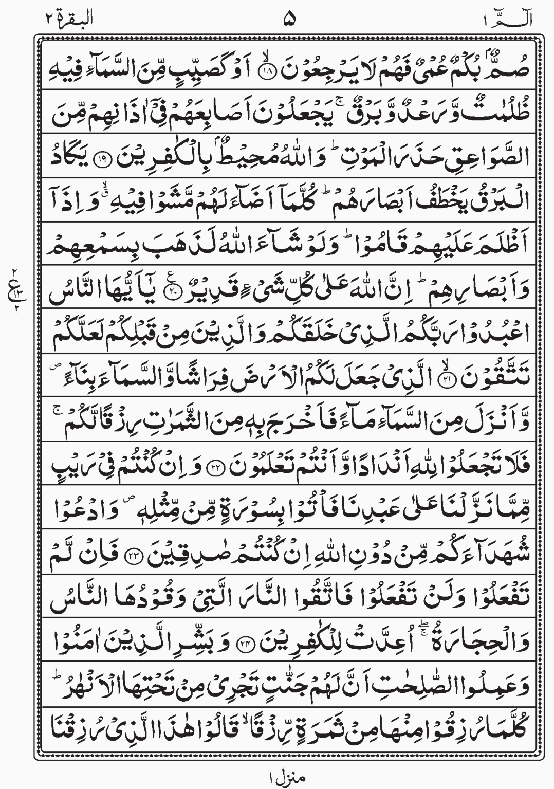 Read Quran, Surah Al Baqara Juz 1 Para 1 Alif Lam Meem readislam.info