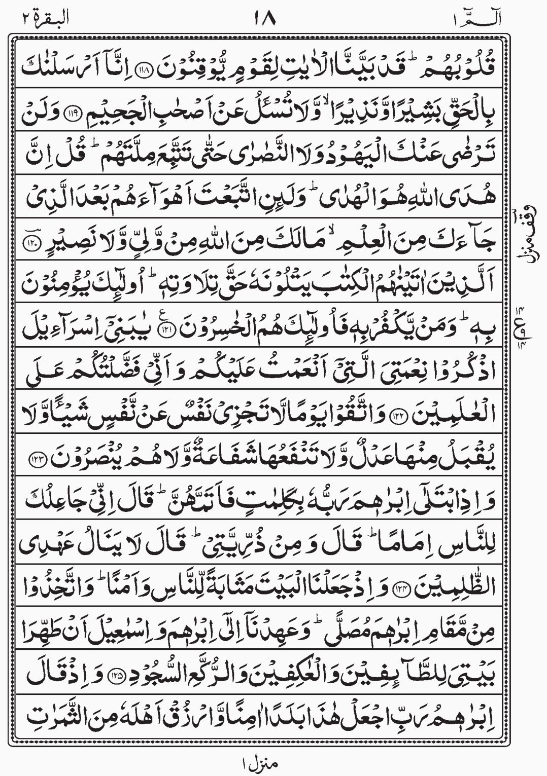 Read Surah Al Baqara Alif Laam Meem,