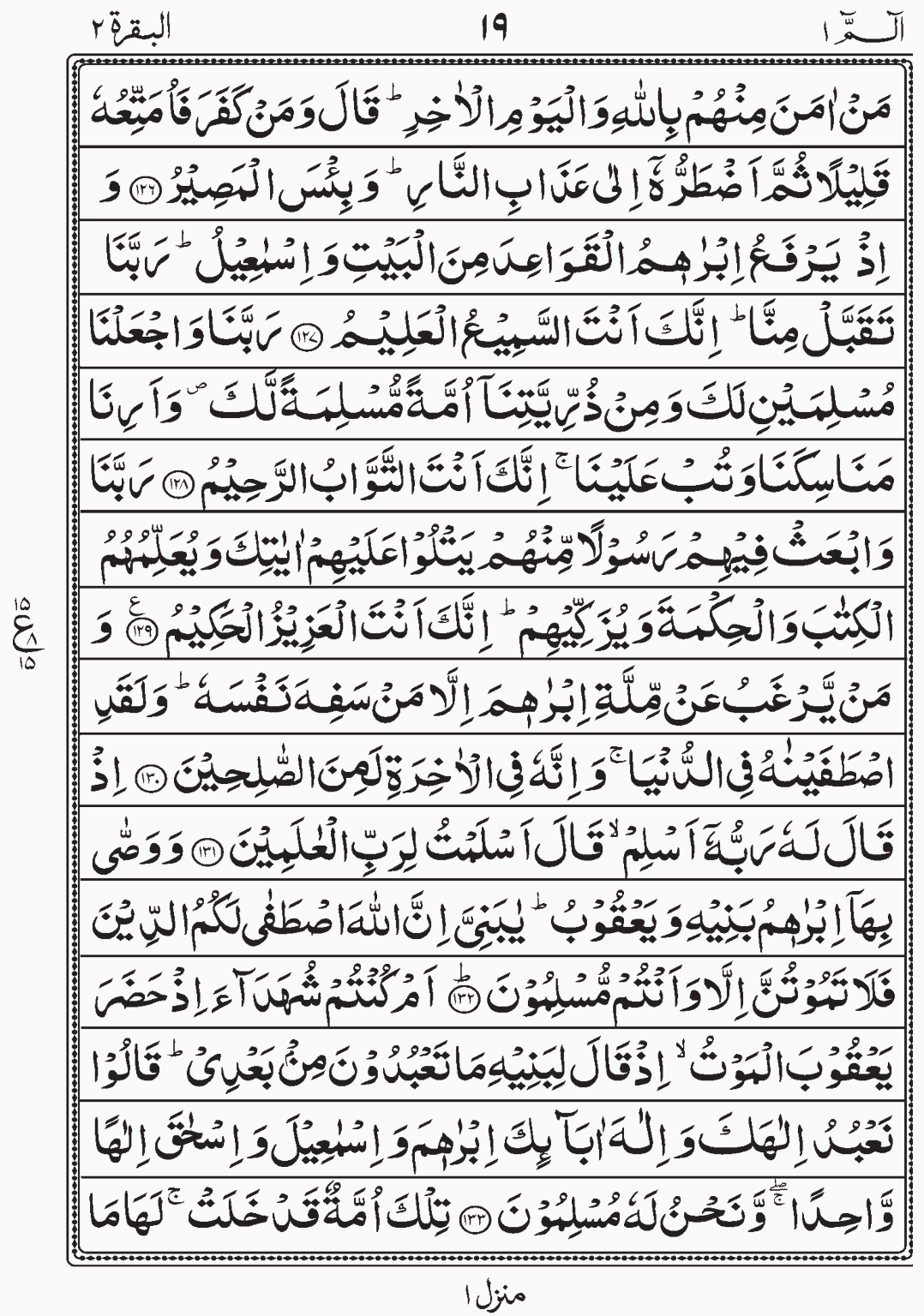 Read Quran, Surah Al Baqara Juz 1 Para 1 Alif Lam Meem readislam.info