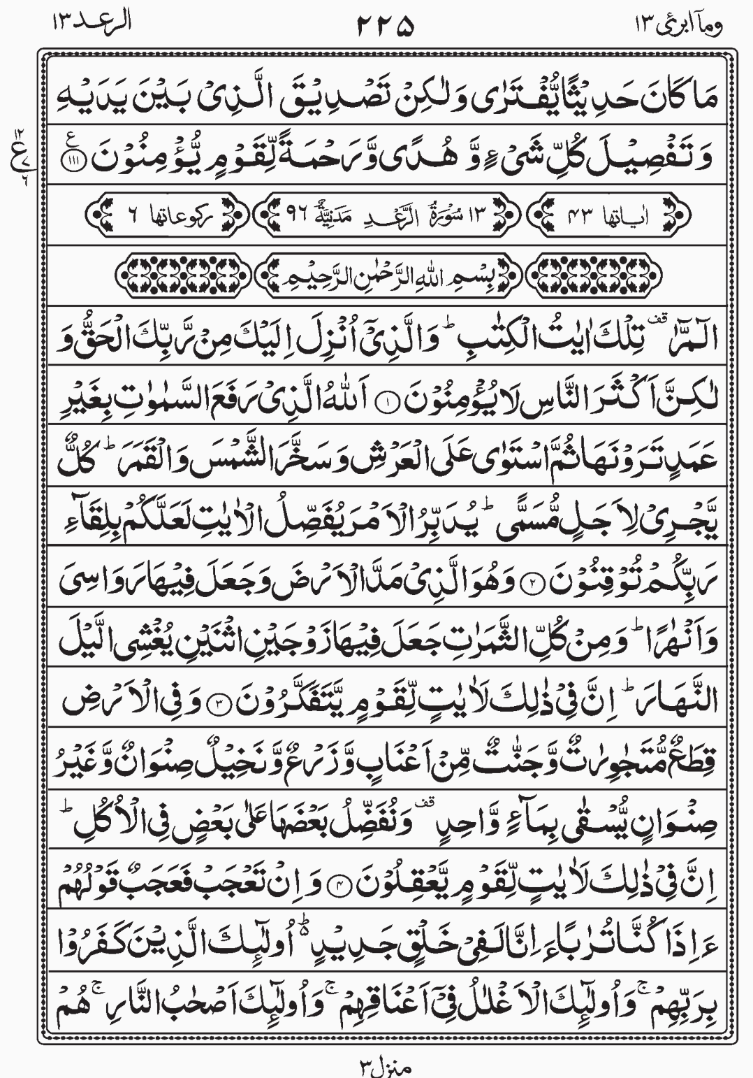 Read Quran, Surah Yusuf Wa Ma Ubrioo Para 13 Juz 13