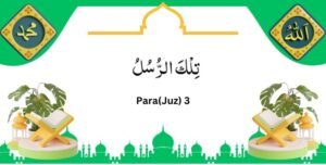 Read the 16-line Quran, Juz 3 Tilkal Rusull